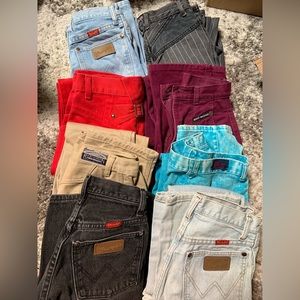 Vintage Jeans (wrangler,Rocky Mountain,blaze, panhandle slim,rough rider)size xs